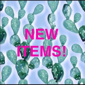 New Items Being Added